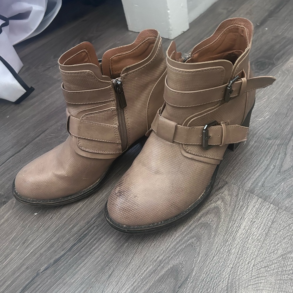 Brown Ankle Booties for Women